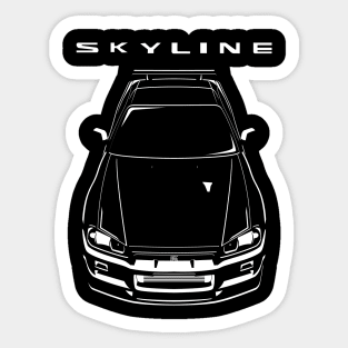 Skyline GTR V Spec R34 Sticker